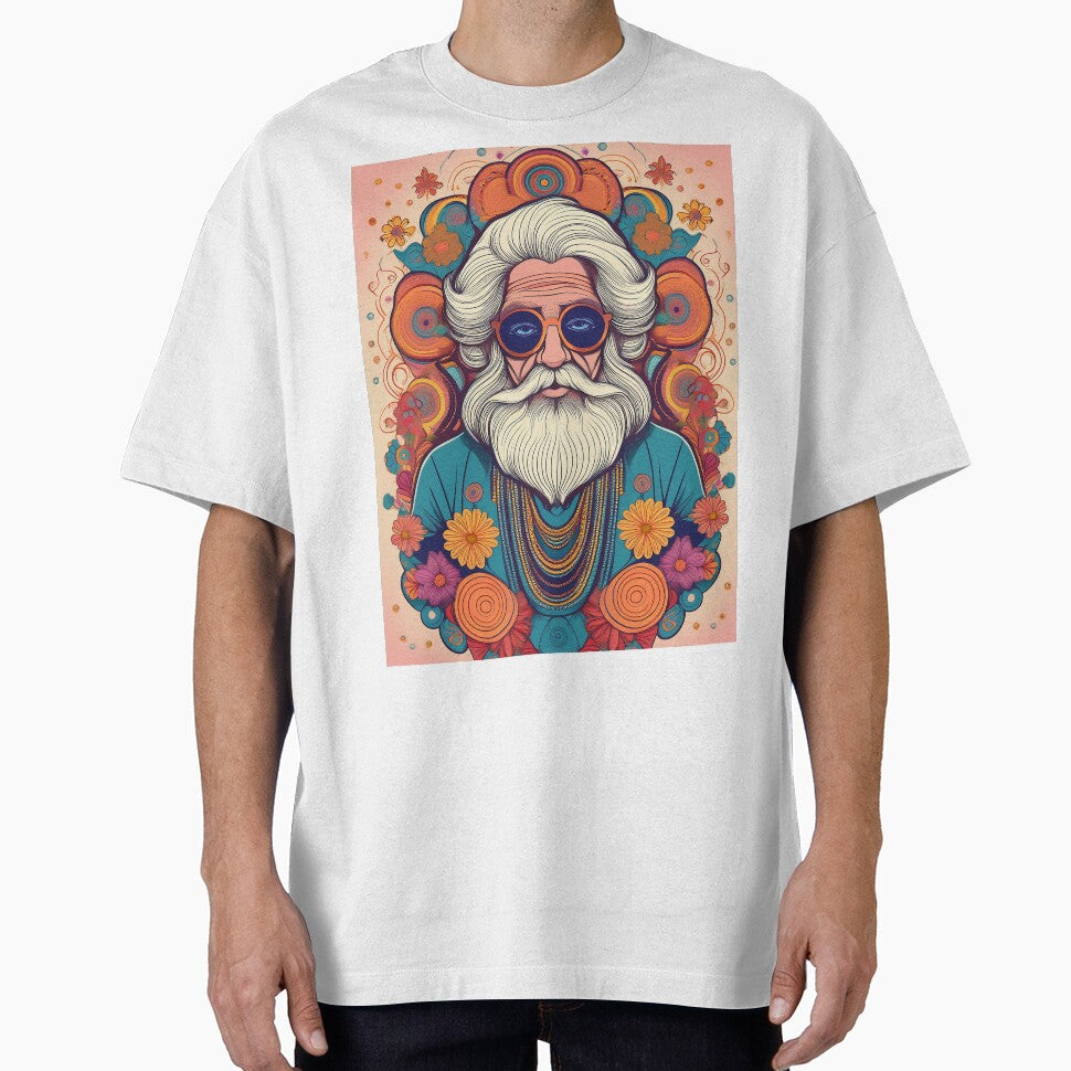 Elderly Whitee Hippie by Marcite