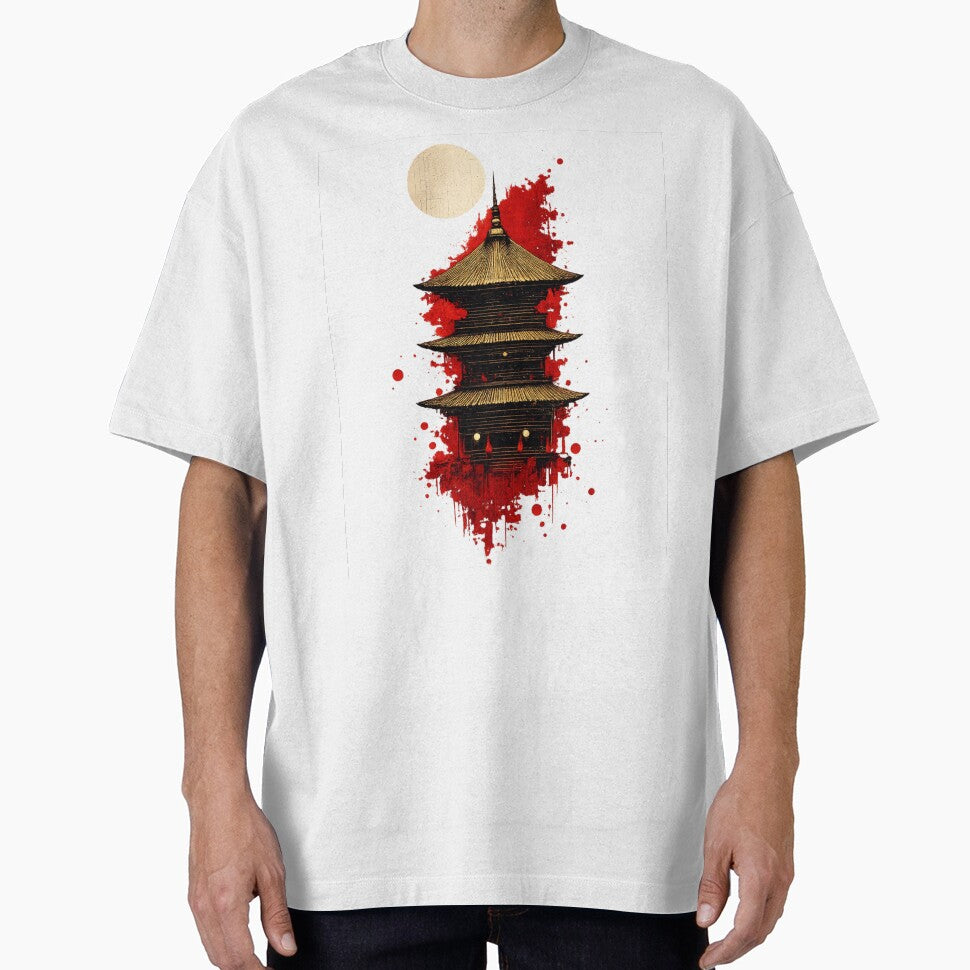 Pagoda Aesthetic Asian Architecture Temple Art Print by Ve state official