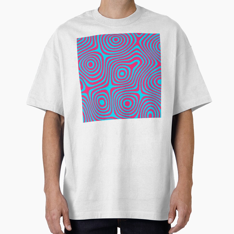 Psyche Circles – Turquoise & Hot Pink Vibes by Creative Lab by JMC
