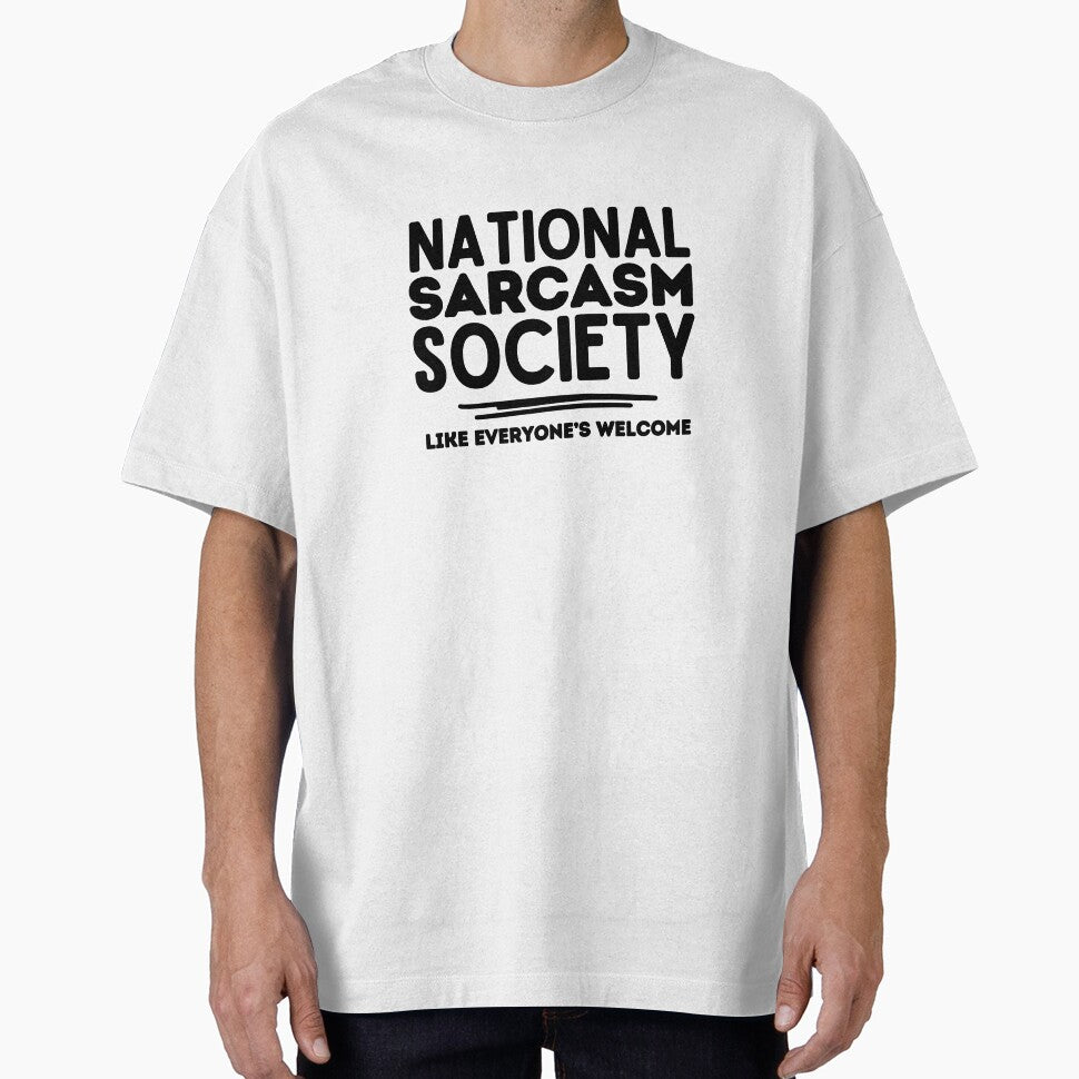 Awesome Sarcasm National Sarcasm Society by Renata Illustrata