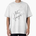 Hot yoga flowy one line by Hot Yoga Life