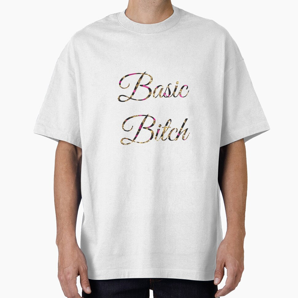 Basic Bitch - celebrate your basicness : sparkle, pink leopard by thejesssweetman