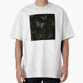 Techno Glam: Neon Butterflies & Matrix Code Fusion by SeanOsShirts