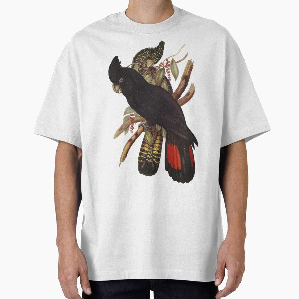 Red Tailed and Yellow Tailed Black Cockatoo by PaperParrot