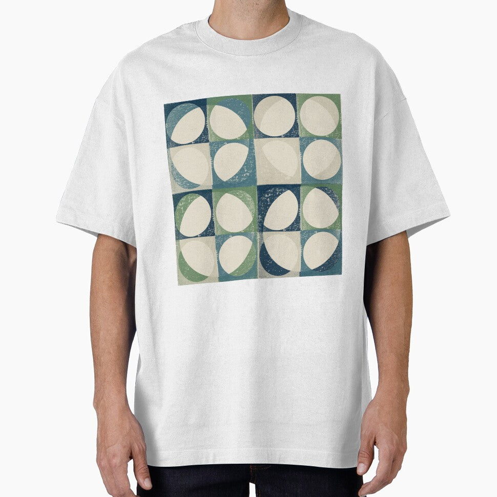 Modern Italian Villa  Aqua Green Big Dots by susycosta