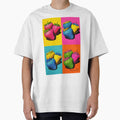 Pop Art Strawberry Poster – Warhol Style Colors by Mr.Warhol