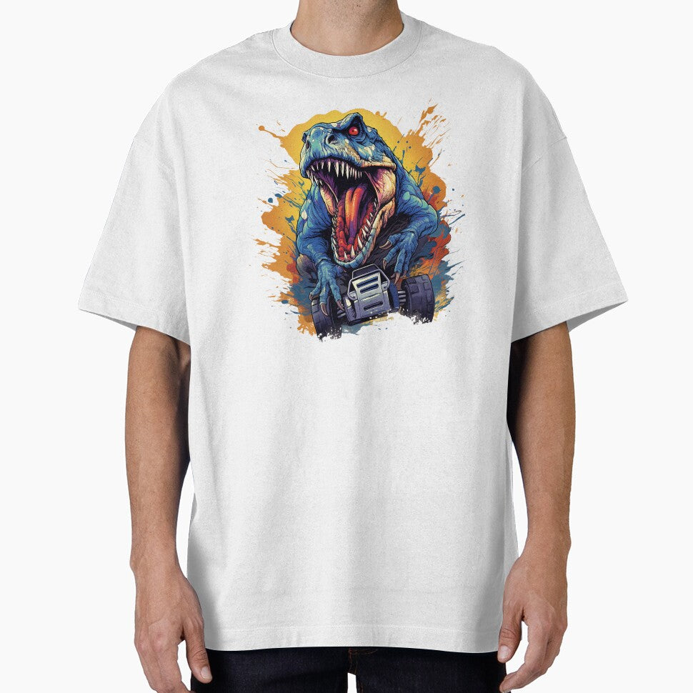 T-Rex Ride a Monster Car | PNG Sublimation. by JhazAineArtShop