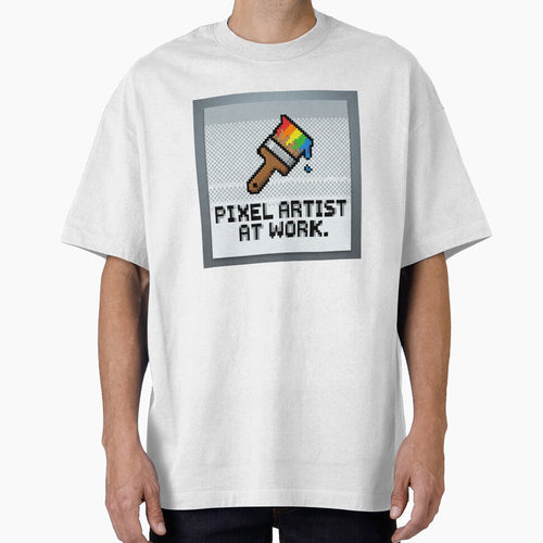 "Pixel Artist at Work" (8-Bit) by ryanguas