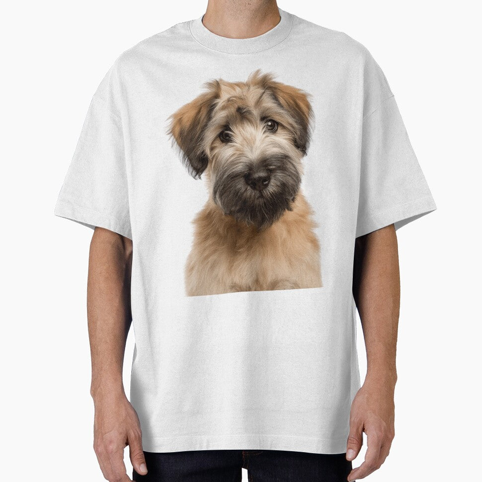 Adorable Baby Soft-coated Wheaten Terrier for Cute Wheatie puppy lovers by LazyOwlStore