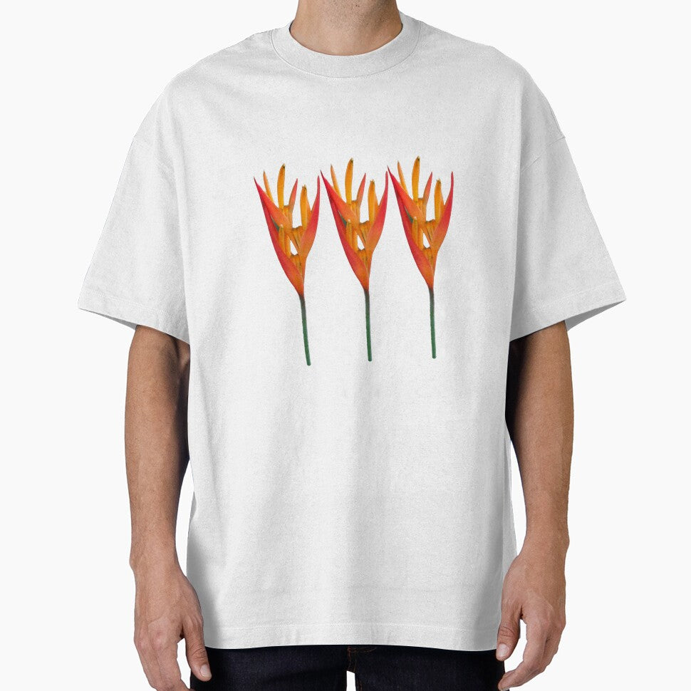 three orange flowers by rinamg