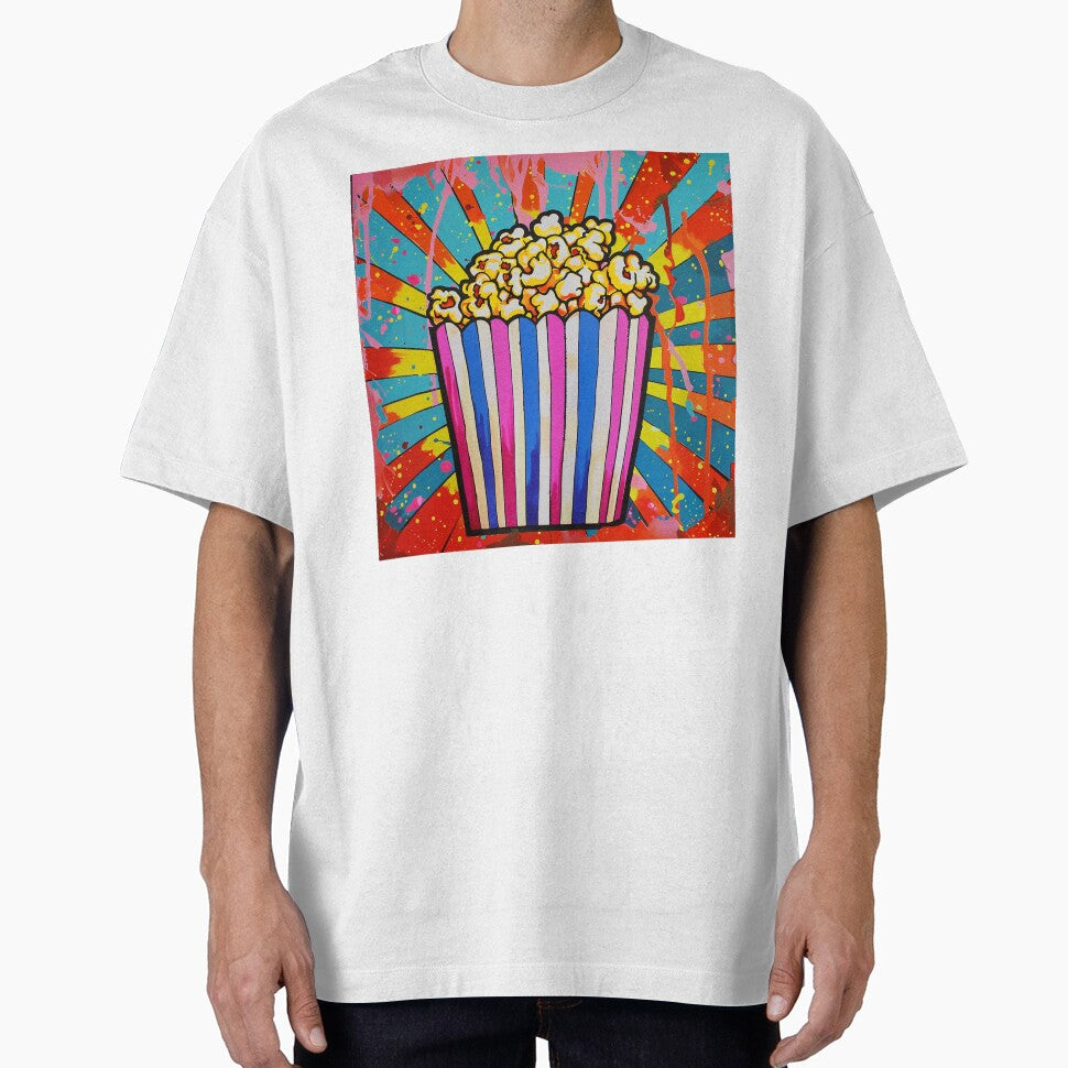 Movie Popcorn Pop Art 7 by AstroRisq