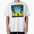 Surfing on the beach by Qudor