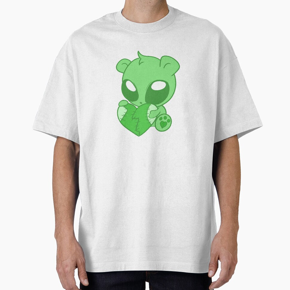 Broken Hearted Bear (green) by gross-girl99