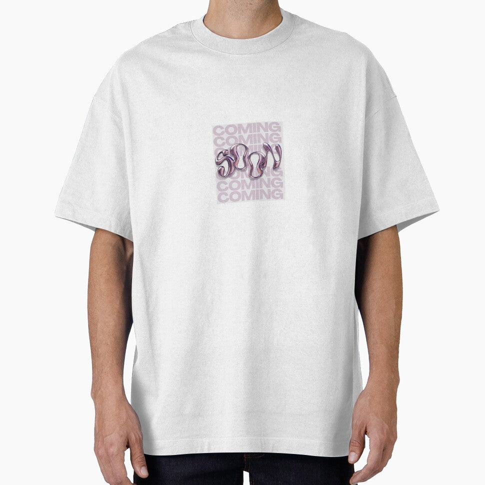 Hadivine Coming Soon Chrome Liquid Y2K Design by Hadivine