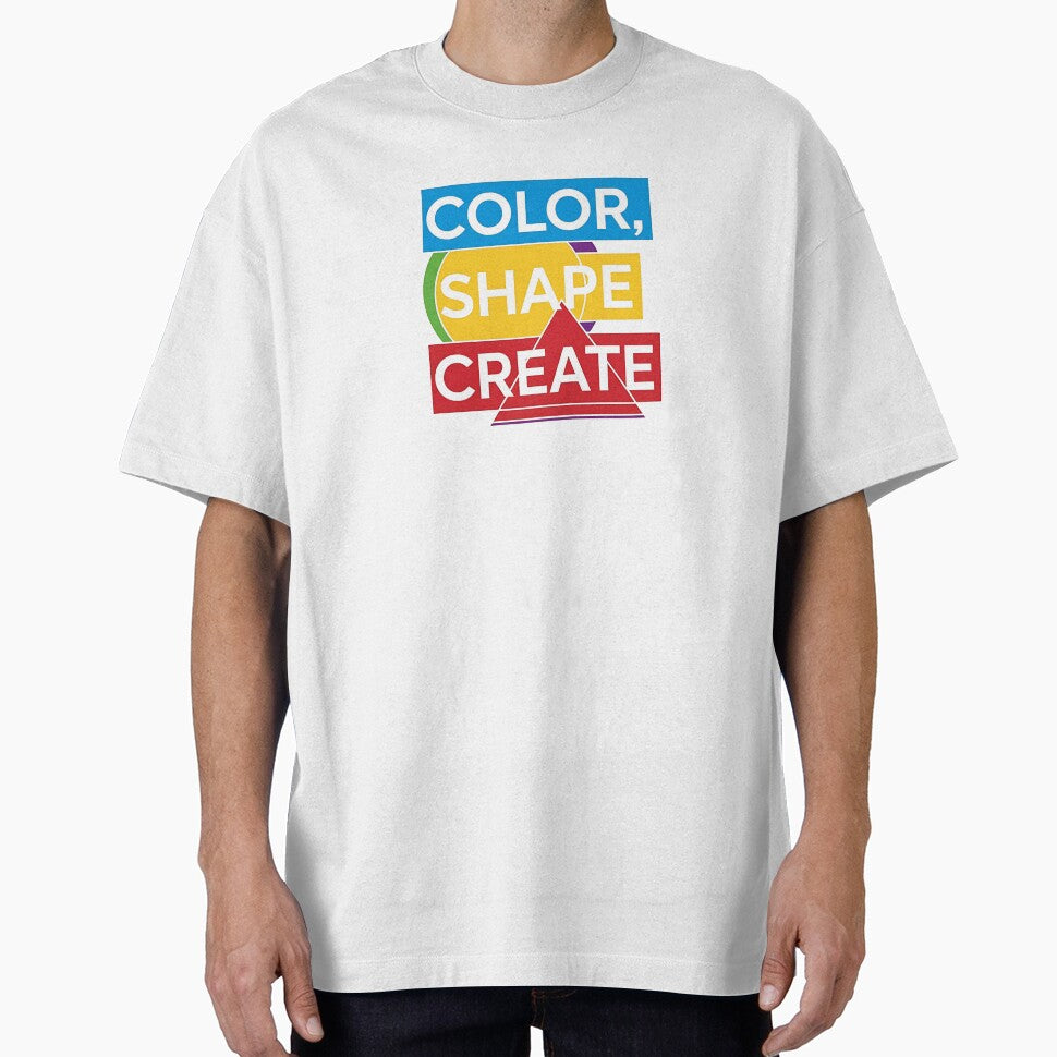 Color Shape Create T-Shirt – Graphic Designer Creative Design Tee by Muzgle
