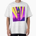 London Big Ben clock in retro style by imagenia