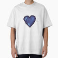 Blue pixel heart by GhostofLilith