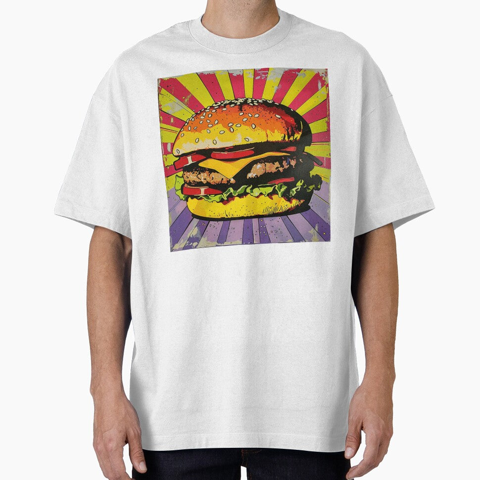 Hamburger Pop Art 1 by AstroRisq