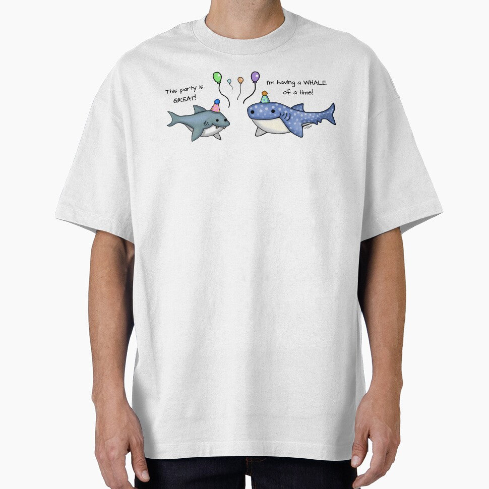 Funny Shark Puns, Party Design by auristela