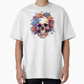 Skull and Wild Flowers by CoutureCrypt
