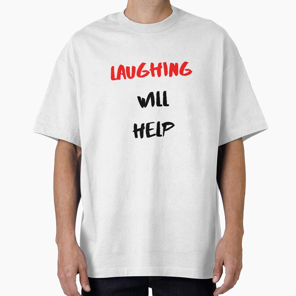 Positive Quote Laughing Will Help by Salman Hino
