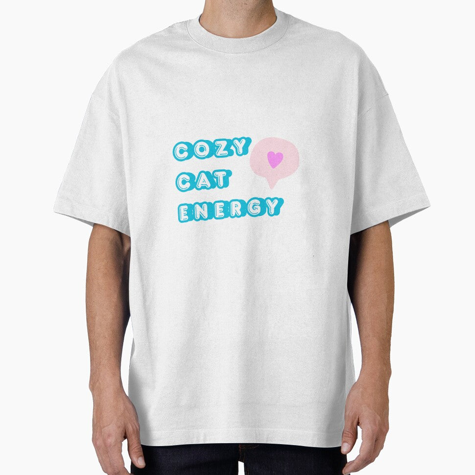 Cozy Cat Energy | Funny Cat Lover Design by CuteVibesStudio