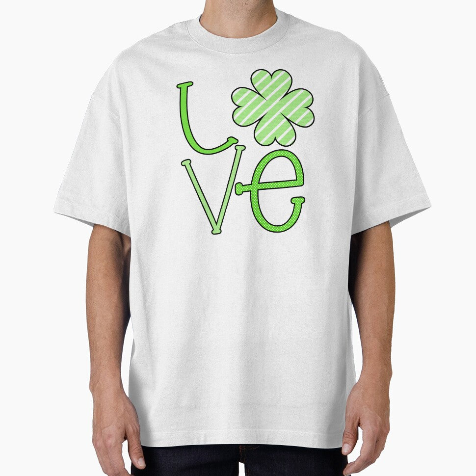 Love Clover Shamrock- St Patricks Day by younghopes