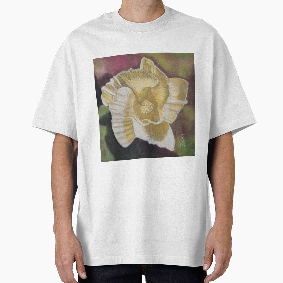 Yellow cotton flower by LesartsdeGinka