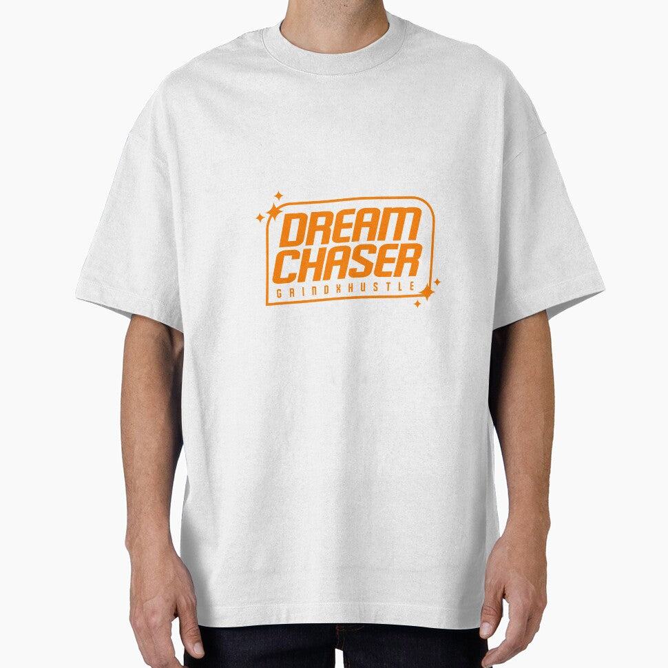 Dream Chaser Retro Y2K Badge – Grind X Hustle Streetwear Graphic by VinMerch