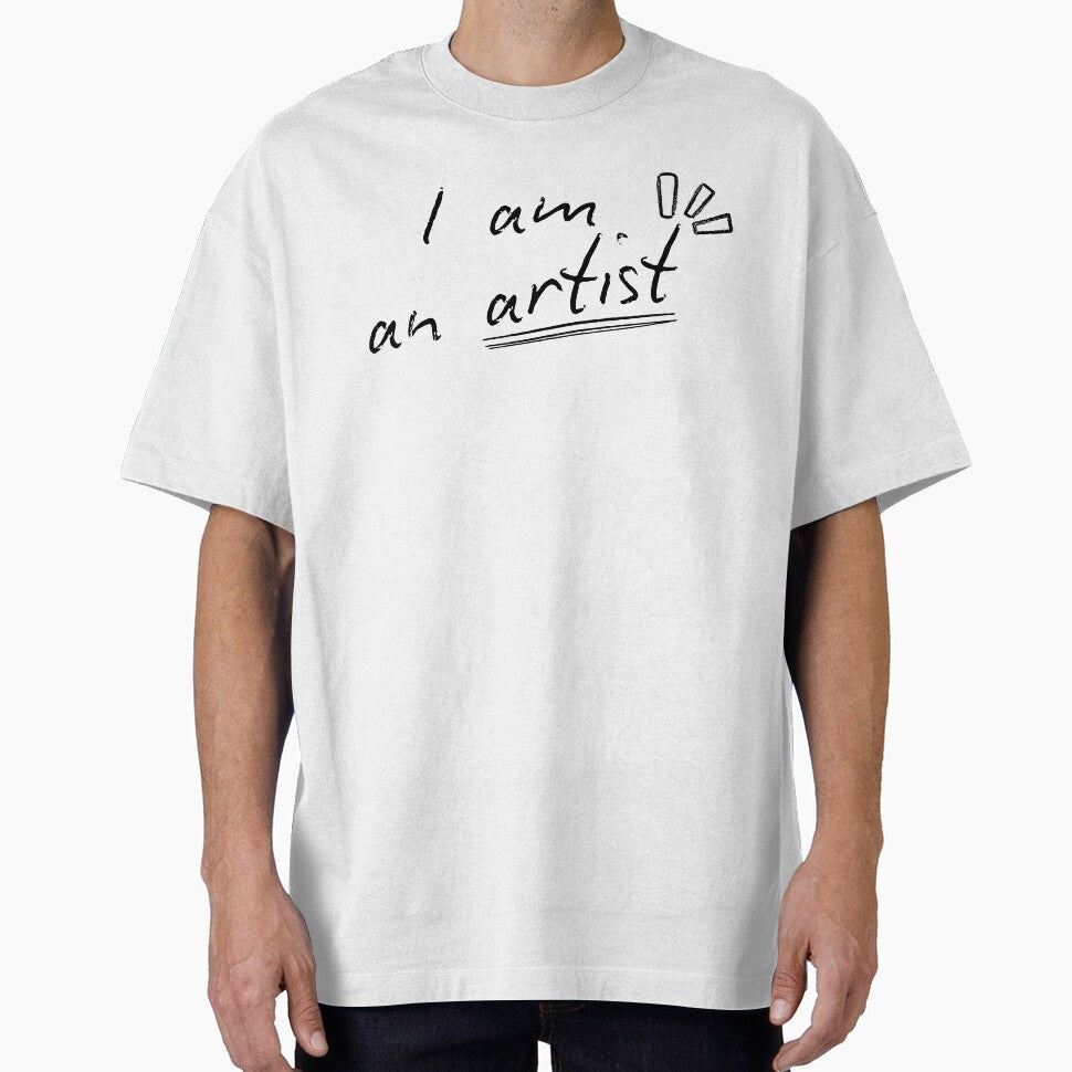 "I am an artist" - Simple minimalist design by SJ_Designs
