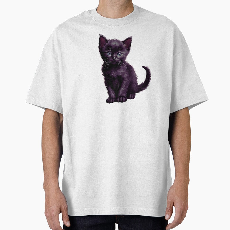 Pixel art blac cat by AlinaMalina24