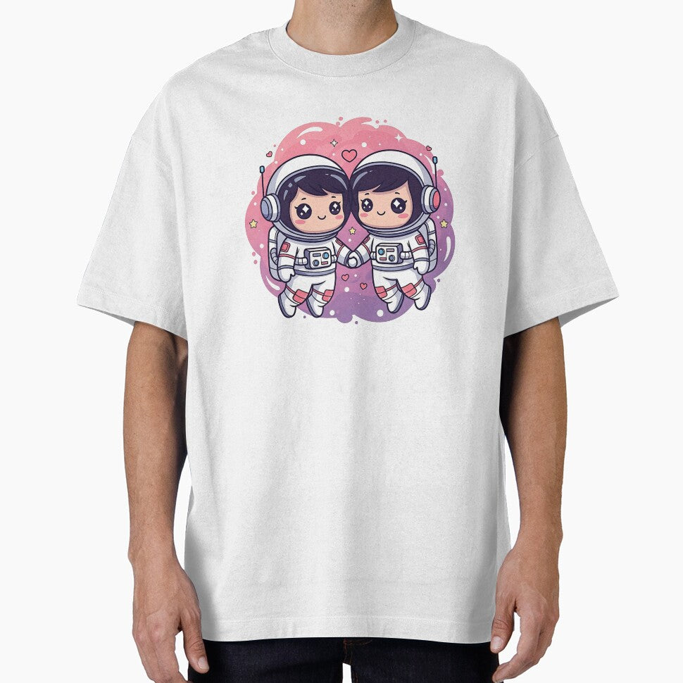 Astronaut Love – Floating Together in Space | Valentine’s Day Cosmic Couple by Pluto ⭐️