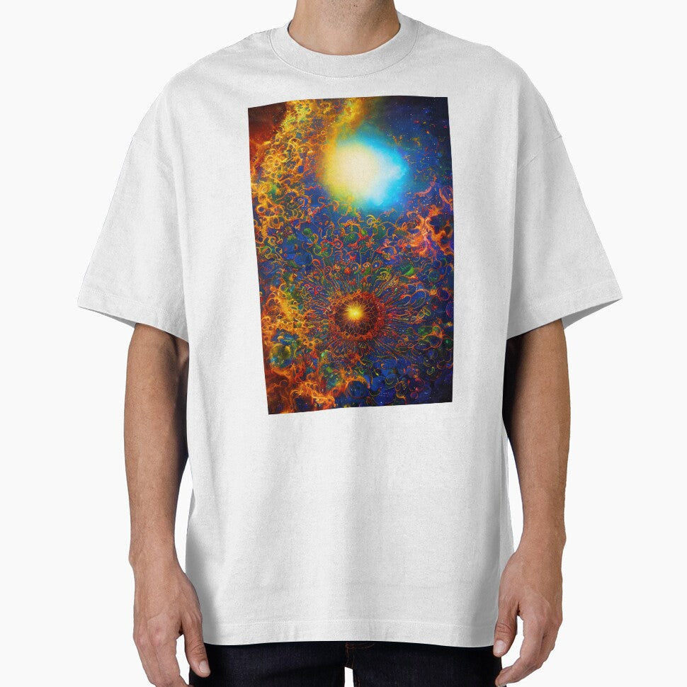 Cosmic explosion - Modern abstract Art No16 by angelisart