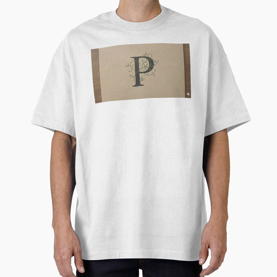 Neo minimalism - Alphabet P by TinyOrbitsDesign
