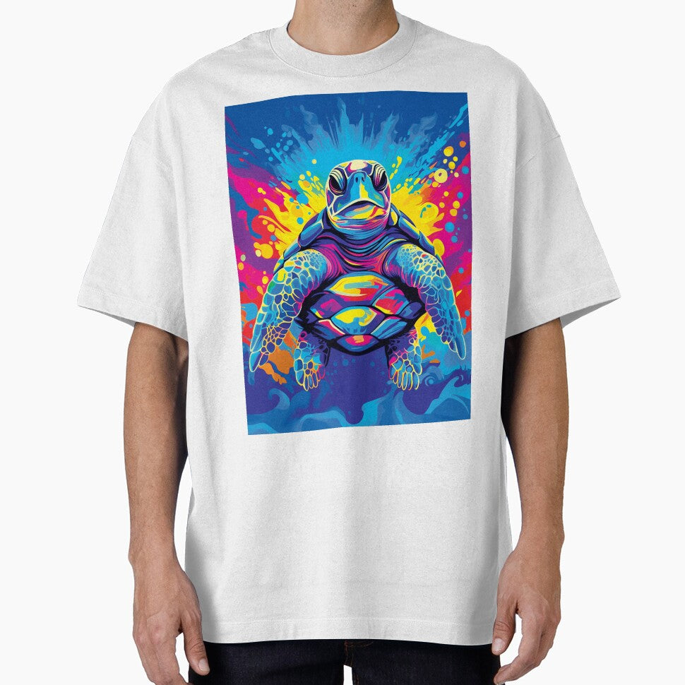 Sea Turtle Pop Art by FreakamaGeek