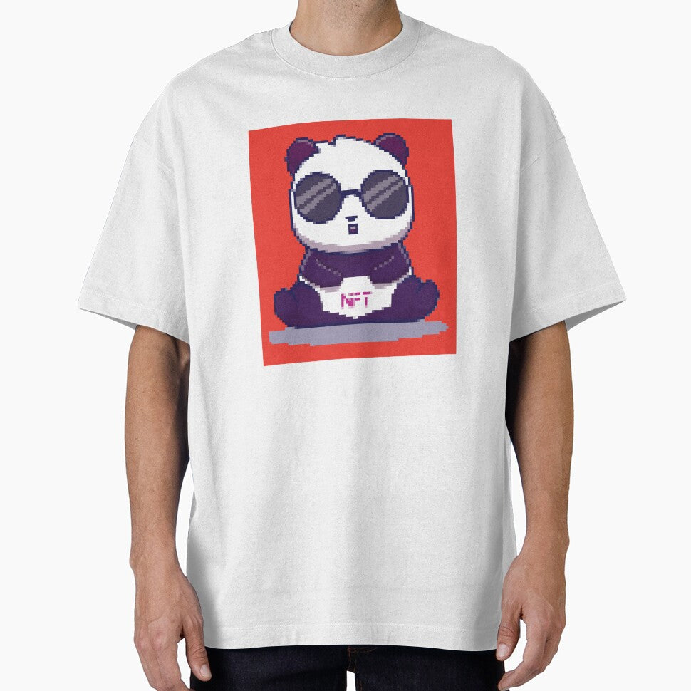 NFT Pixel Panda Art - NFT Crypto art by cruzzcreation