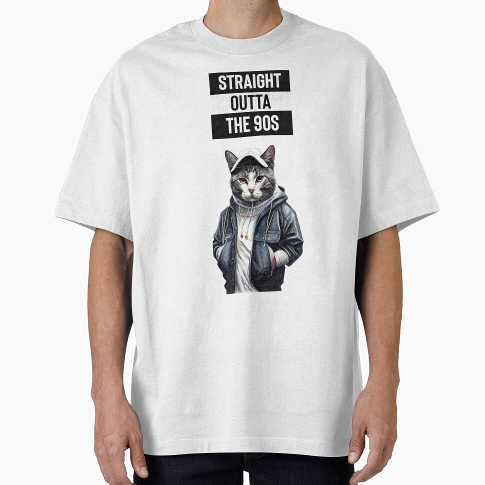 STRAIGHT OUTTA THE 90s CAT by WilderMinds