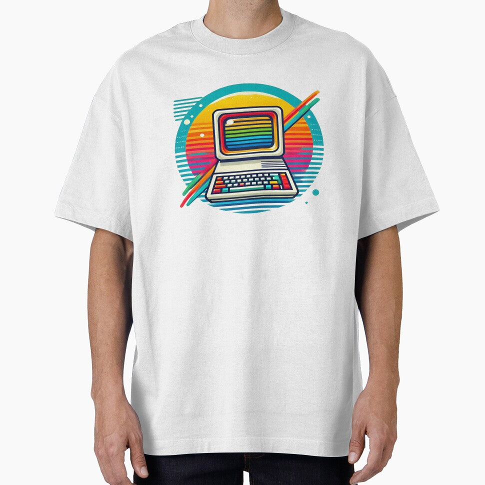 Vintage 80s Computer by Genady