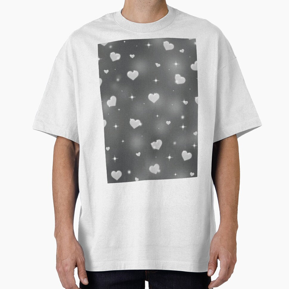 Y2K GOTH BUBBLE HEARTS by DiscoVibes
