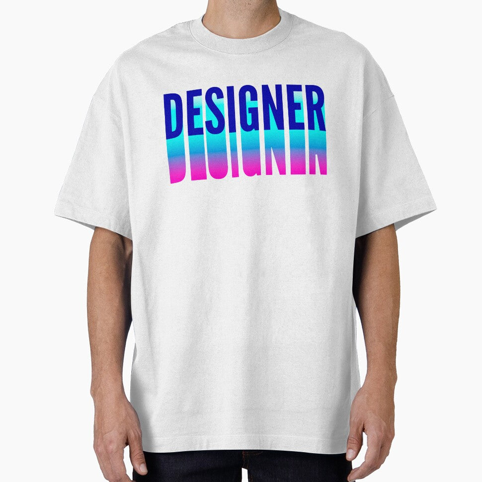 Designer With Long Gradient Shadow by SVPOD