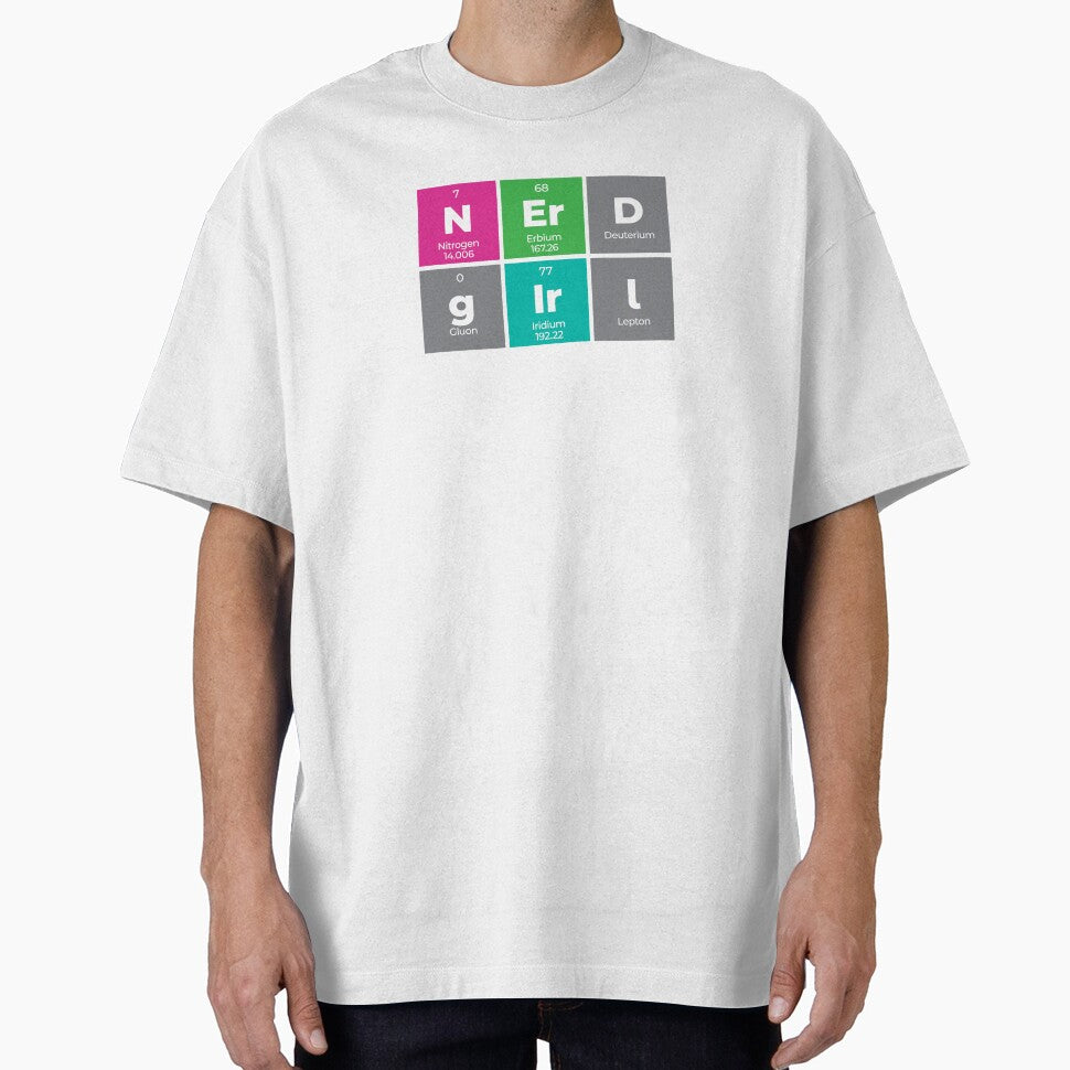 Nerd Girl Periodic Table Design – Funny Science Gift by Rodney's Marketplace