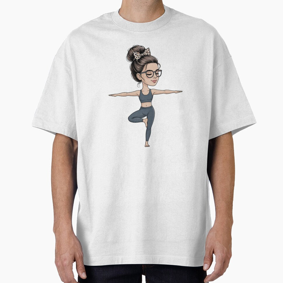 Yoga Girl Balance Pose by QuiteOrbit
