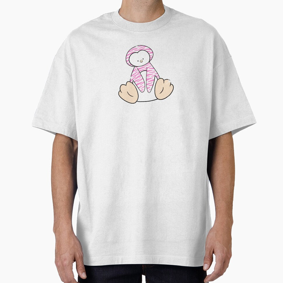 Animal Print Penguin (pink zebra) by gross-girl99