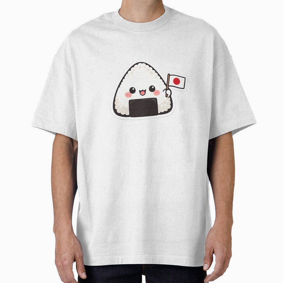 Kawaii Onigiri Rice Ball – Cute Japanese Snack Design by DesignEG