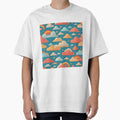 Dreamy Rainbow and Cloud Pattern by SoftLivingCore