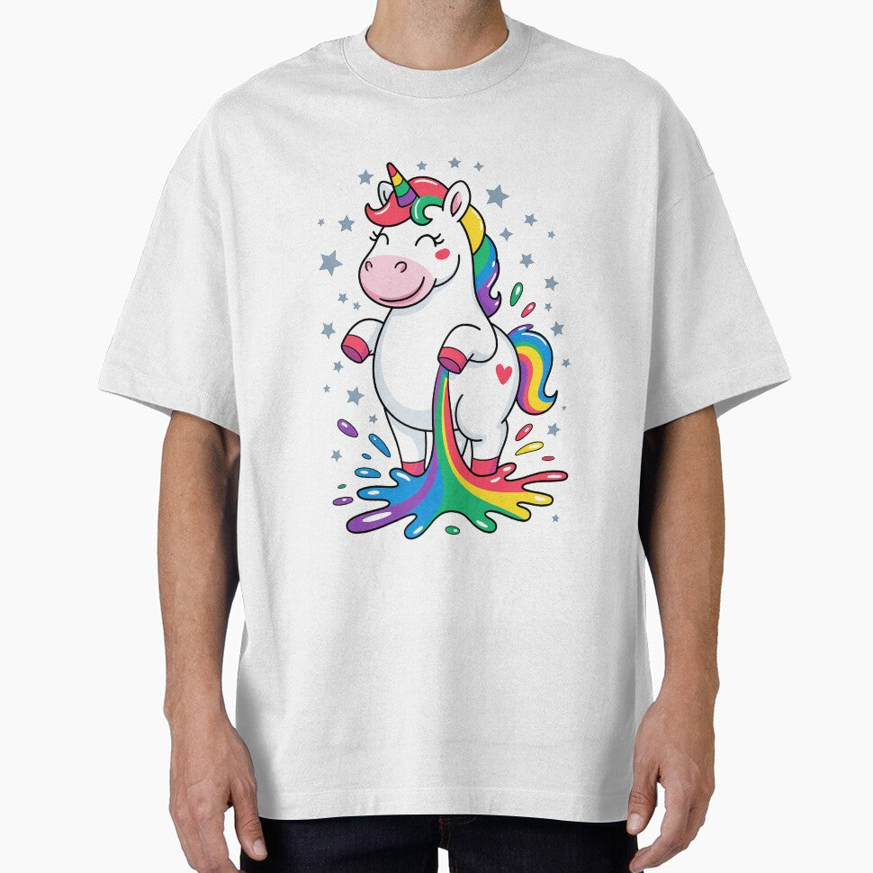 Chubby Rainbow Unicorn Splash by KageCraft