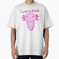 I wuv you a lotl - Cute Axolotl - I love you by EvergreenRevolt