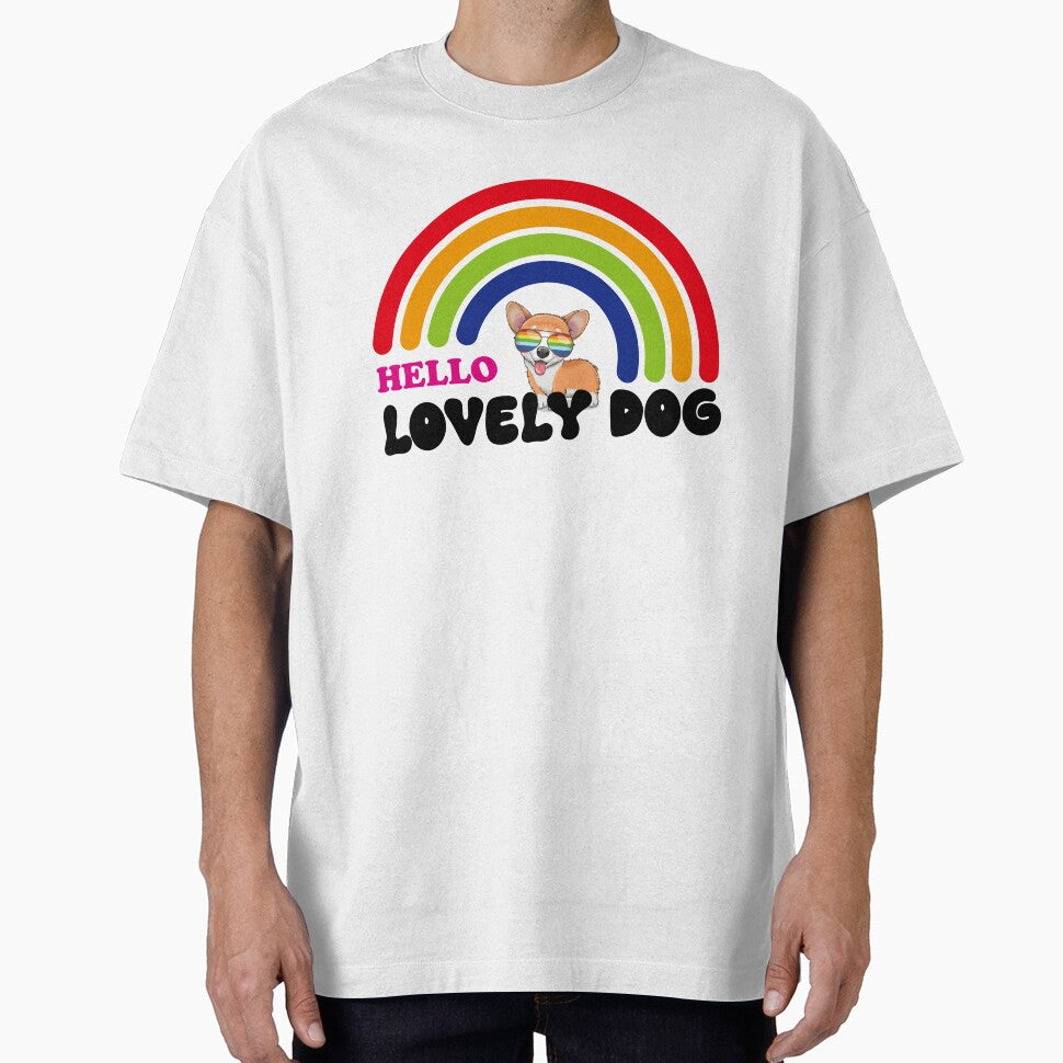 HELLO LOVELY DOG by LOVEARTDESIGN