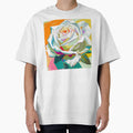 White Rose Pop Art 3 by AstroRisq