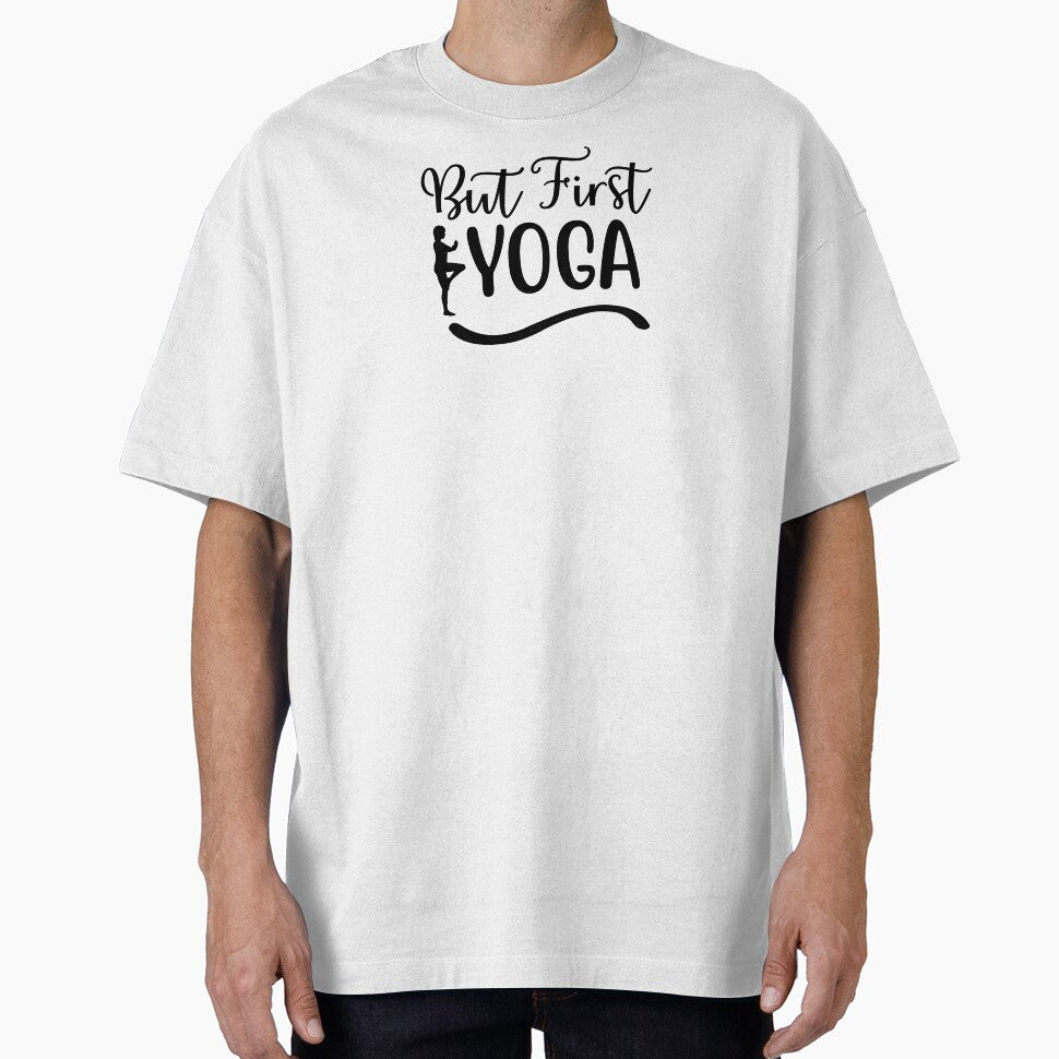 Yoga Saying But First Yoga Motivational Quotes by SoccaTamam